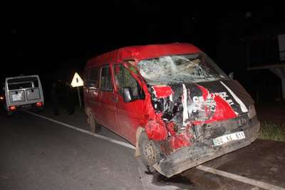 Sivas'ta trafik kazası: 1 ölü, 5 yaralı