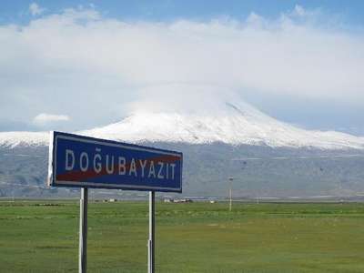 Ağrı Dağı 'şapka taktı'