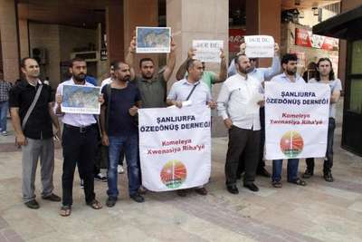 Şanlıurfa'da HDP'ye saldırılara tepki