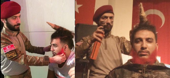 Berberden obüs mermili saç modeli