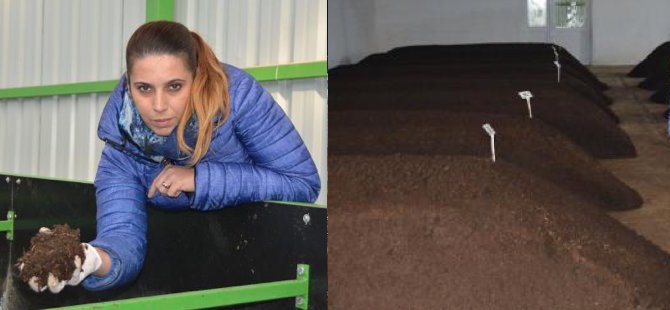 Ürettiği solucan gübrelerini Almanya'ya satıyor