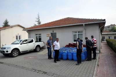 Çanakkale'de 5 ton kaçak midye ve deniz patlıcanı ele geçirildi