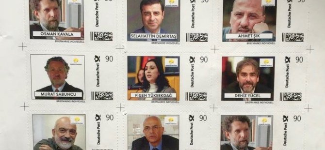 Tutuklu gazeteciler için pul basıldı