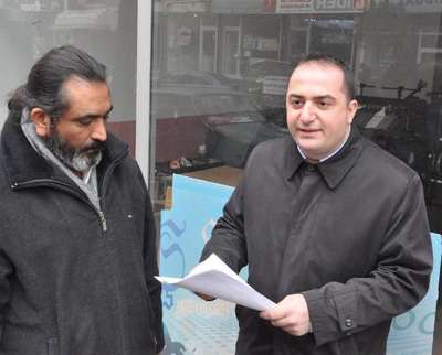 Gazetenin bulunduğu ruhsatsız işyerine mühür (2)