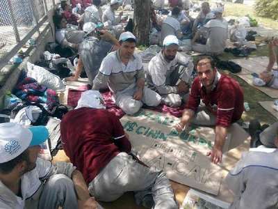 Tofaş ve Oyak Renault'ta eylem devam ediyor (2)