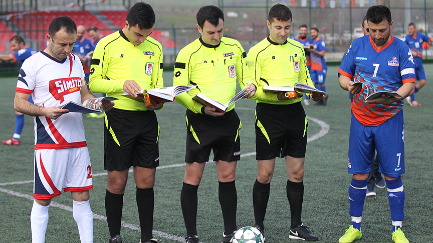 Futbola 5 dakika 'okuma' arası