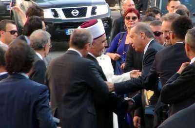 Cumhurbaşkanı Erdoğan, Saraybosna’da Hünkar Camii’nin açılışına katıldı