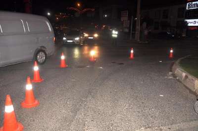 Otomobilin çarptığı polis şehit oldu (2)