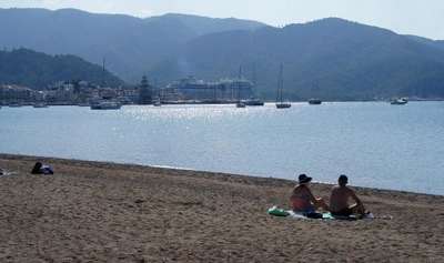 Dev yolcu gemisi Marmaris'e 2 bin 200 turist getirdi