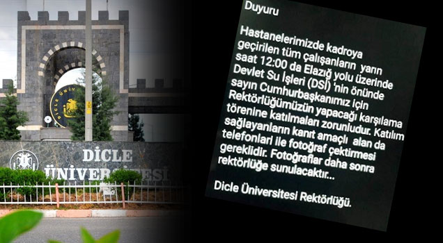 Erdoğan'ı karşılamak zorunlu, kanıt şart