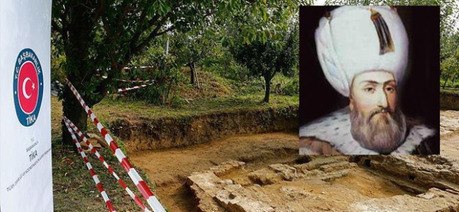 Türbesini gösteren haritayı alan çıkmadı