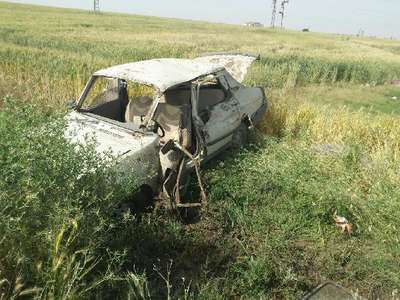 Ceylanpınar’da otomobil ile kamyon çarpıştı: 4 yaralı