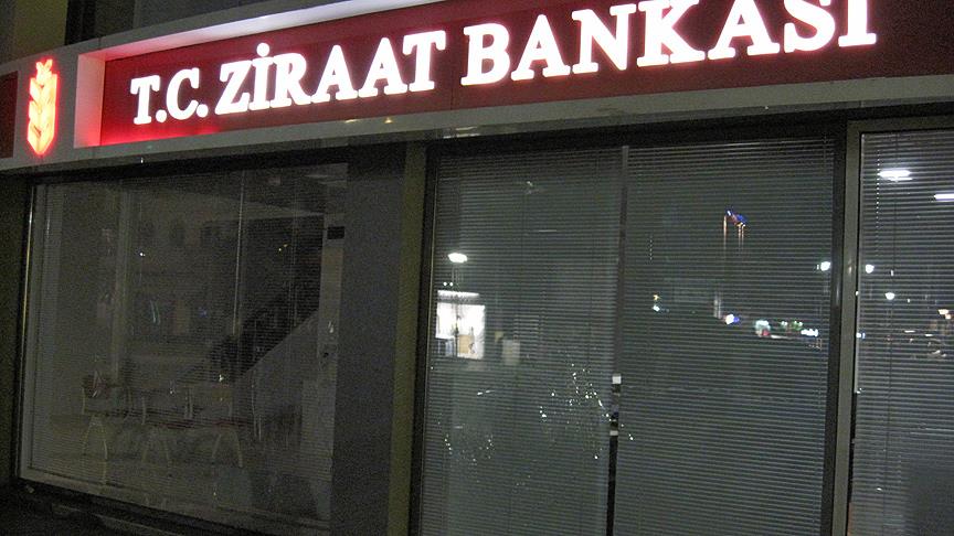 Yunanistan'da Ziraat Bankası'na saldırı