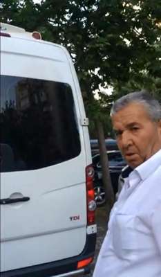 Alkollü şoför kaza yaptığını anlayamadı