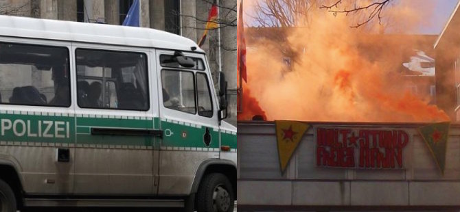 PKK yandaşları SPD binasını işgal etti