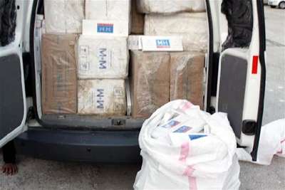 Gaziantep'te kaçak sigaraya 2 tutuklama