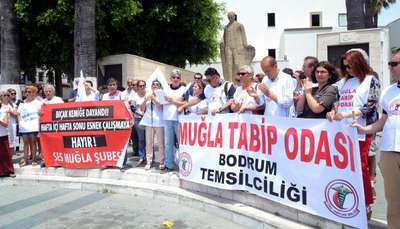 Aile hekimleri yarın da hizmet vermeyecek