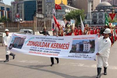 Mehteranlı kermes açılışı