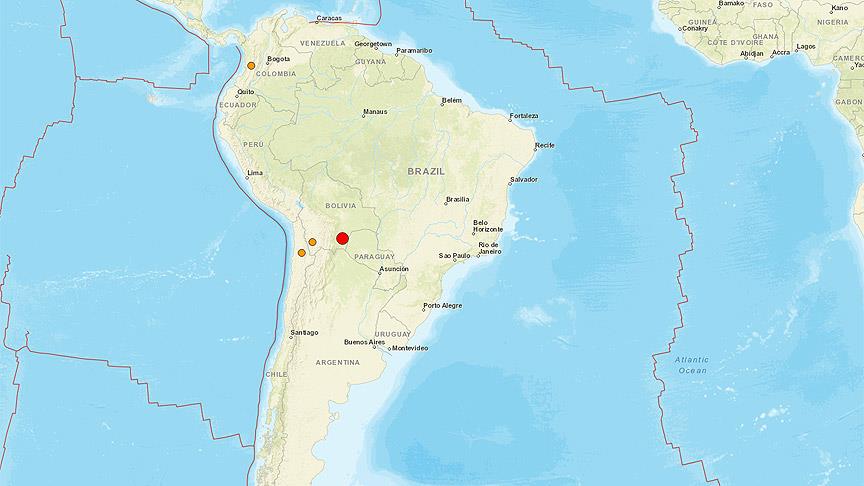 Bolivya'da 6,8 büyüklüğünde deprem