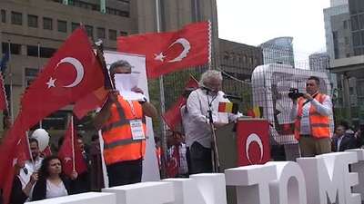 Belçika’da  ‘Ermeni soykırımı’ protestosu