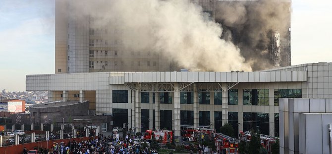Taksim İlk Yardım Hastanesi'nde yangın