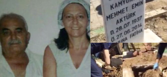 Gurbetçi kız babalık davası için mezar açtırdı