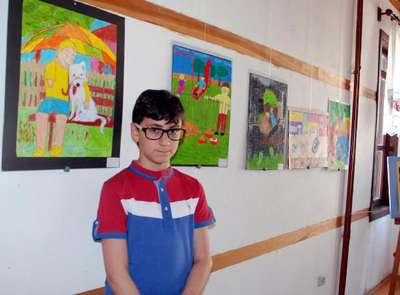 Hayvan sevgisini resmettiler