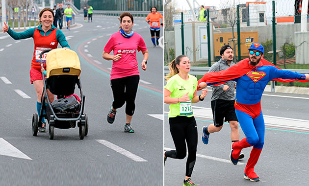 İstanbul Yarı Maratonu koşuldu