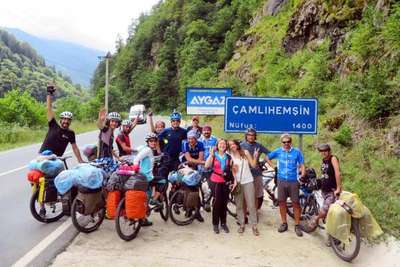 Türkiye’yi pedalladılar