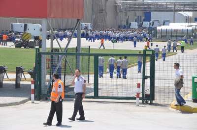Ford Otosan İnönü Fabrikası'nda iş bırakma eylemi