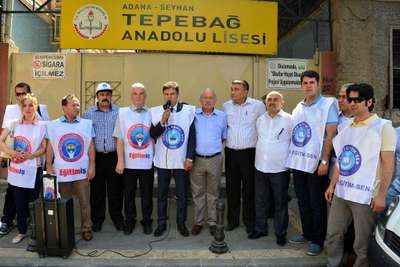 Adana'da okul müdürleri bıçaklandı, sendikalar tepki gösterdi