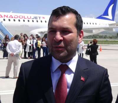 Uşak Havaalanı'nda 9 ay sonra tarifeli seferler tekrar başladı