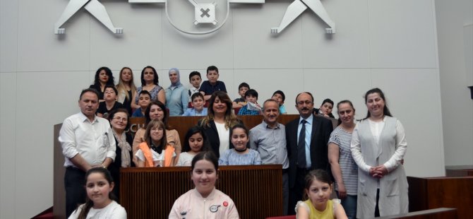 Türk öğrenciler Alman Meclisi'nde