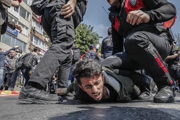 Beşiktaş'ta 2. polis müdahalesi