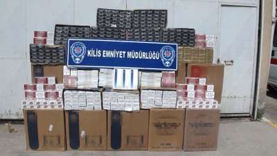 Kilis’te kaçak sigaraya 4 gözaltı