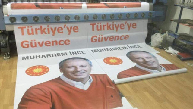 İnce, CHP'nin cumhurbaşkanı adayı