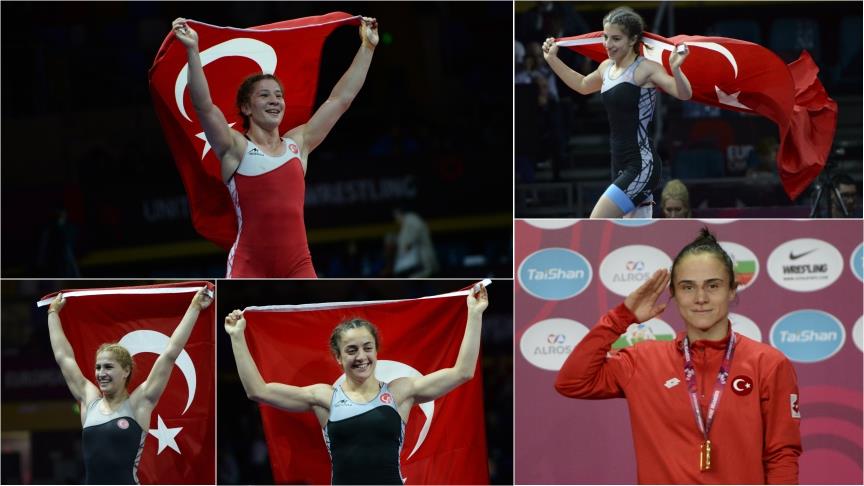 Milli güreşçilerden tarihi başarı