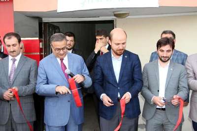 Bilal Erdoğan, Şırnak'ta TÜRGEV temsilciliğinin açılışını yaptı