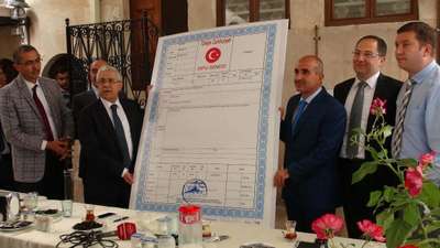 Kilis'te 51 dönüm arazi belediyeye devredildi
