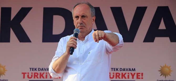 İnce, yarın saat 12.00'de açıklama yapacak