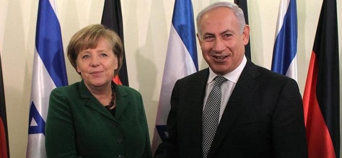 Merkel, Netanyahu ile görüştü