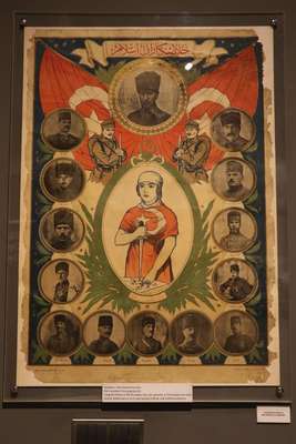 Milli mücadelenin ilk propaganda afişi Samsun Müzesi'nde