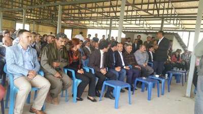 Şırnak'ta koruculardan sürece destek için barış yemeği