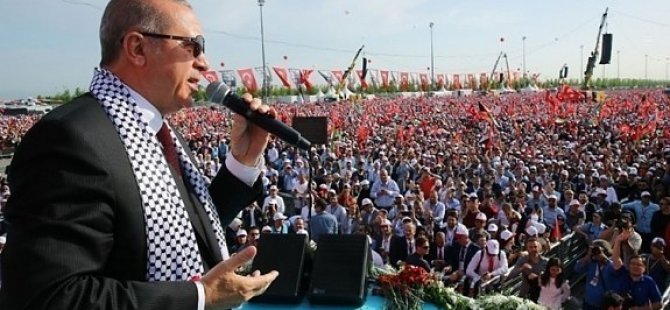 Şehit eşleri ve gazilerden mitinge tepki