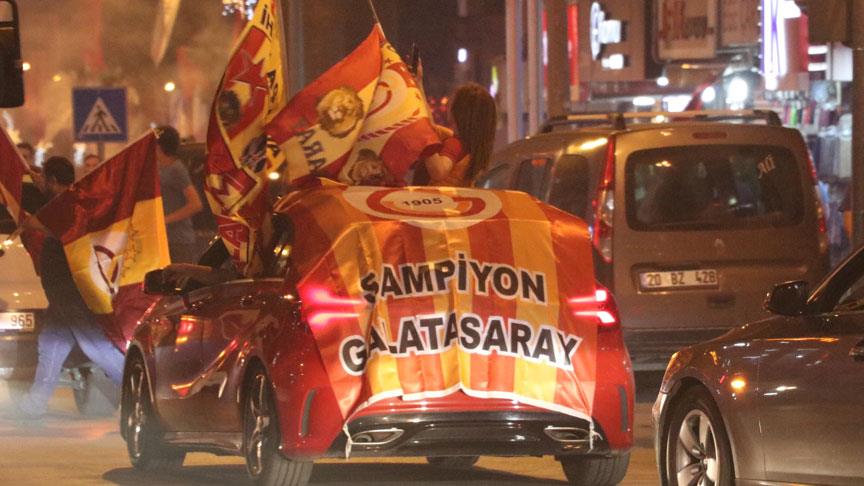 Süper Lig'de şampiyon Galatasaray