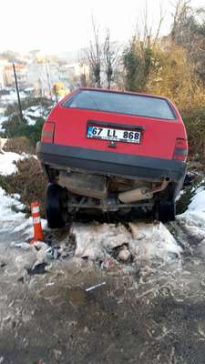 Zonguldak'ta iki otomobil çarpıştı: 2 yaralı