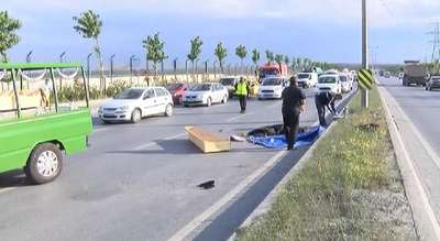 Başarşehirde motorsiklet kazası; 2 ölü