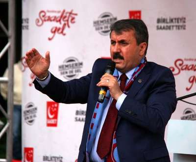 Trabzon’da Milli İttifak mitingi