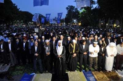 Ayasofya Meydanı'nda "Fetih Namazı"