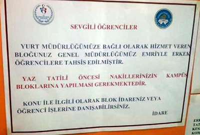 Final haftasında üniversiteli kızlara 'yurt' şoku